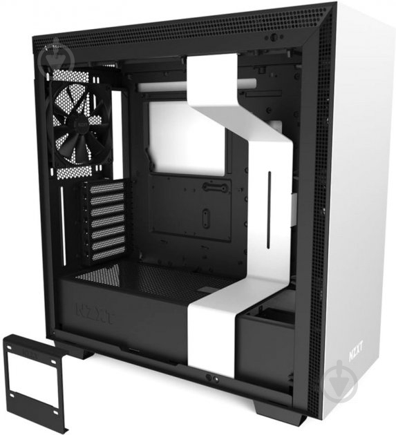 Корпус NZXT H710 Matte Black-White (CA-H710B-W1) - фото 8