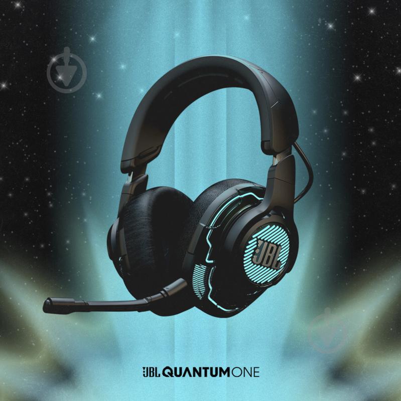 Гарнитура игровая JBL Quantum One black (JBLQUANTUMONEBLK) - фото 24