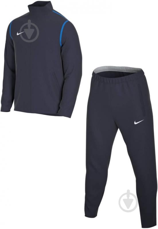 Спортивный костюм Nike M NK DF PARK20 TRKSUIT K BV6887-410 р. M синий - фото 8