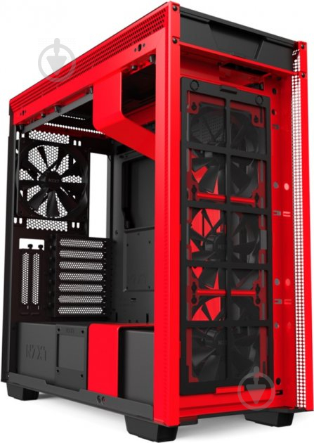 Корпус NZXT H710i Matte Black/Red - фото 13