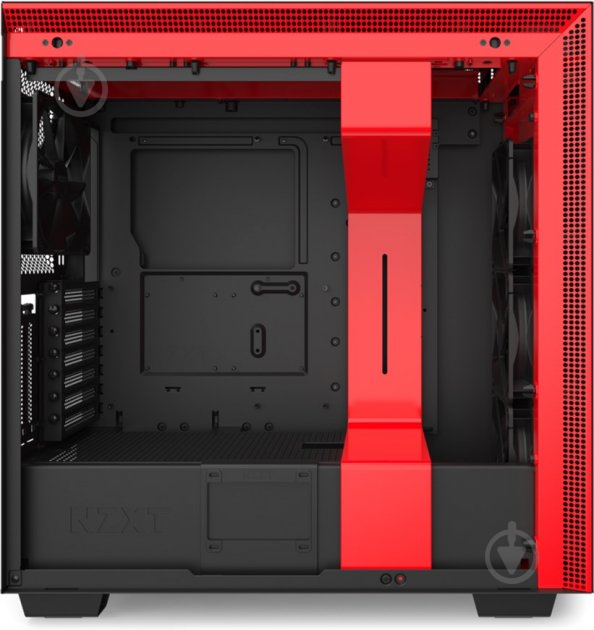 Корпус NZXT H710i Matte Black/Red - фото 3