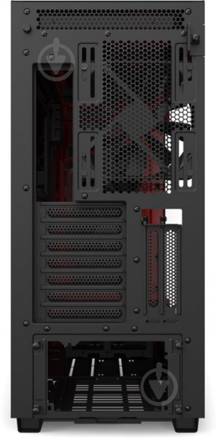 Корпус NZXT H710i Matte Black/Red - фото 6