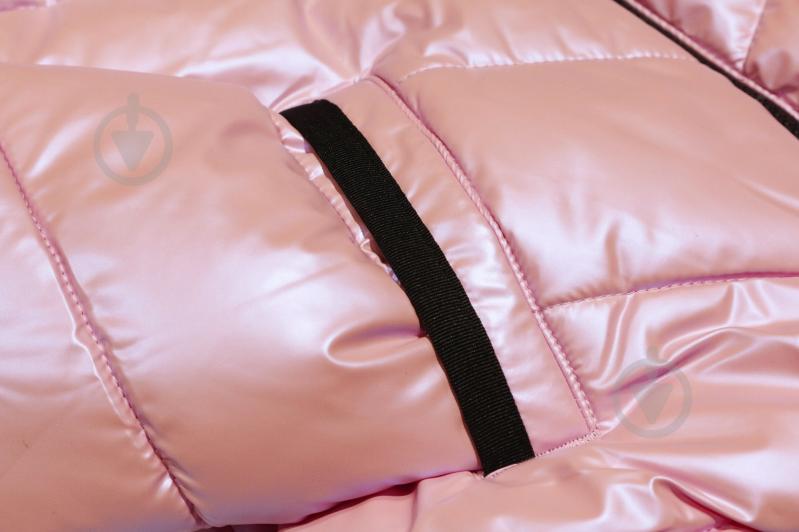Куртка для дівчаток Nike CHEVRON SOLID PUFFER JKT 36J939-A9Y р.4 рожева - фото 5