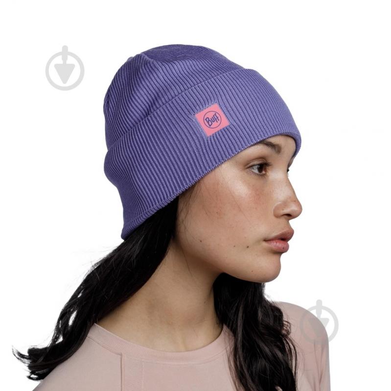 Шапка BUFF Crossknit Iris 132891,641 р.one size фиолетовый - фото 4