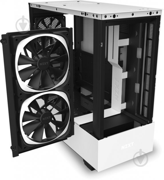 Корпус NZXT H510 Elite Matte White (CA-H510E-W1) - фото 19