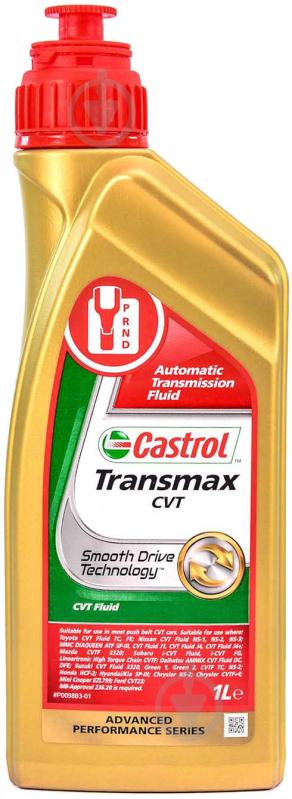 Масло трансмиссионное Castrol Transmax CVT 1 л (156CA5) - фото 1