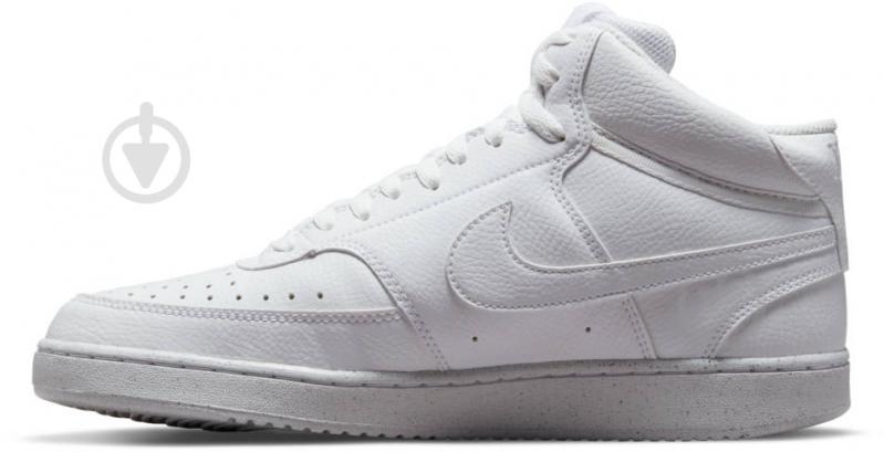 Кроссовки мужские демисезонные Nike COURT VISION MID NEXT NATURE DN3577-100 р.40 белые - фото 3