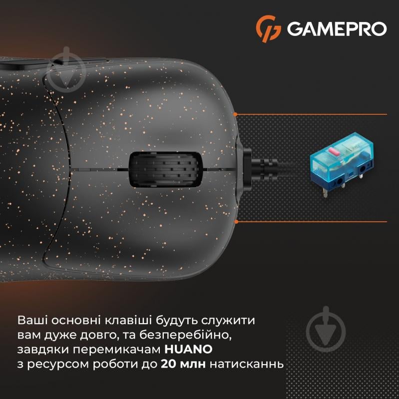 Мишка GamePro black (GM690D) - фото 11