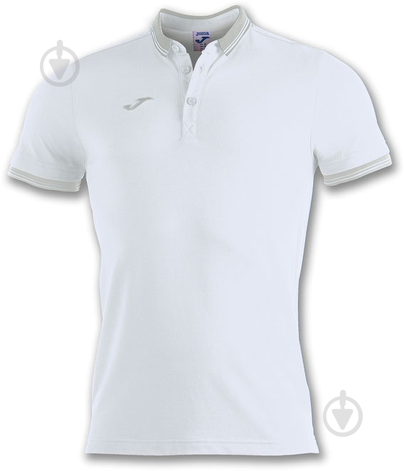 Поло Joma POLO SHIRT BALI II WHITE S/S 100748.200 р.XL белый - фото 2