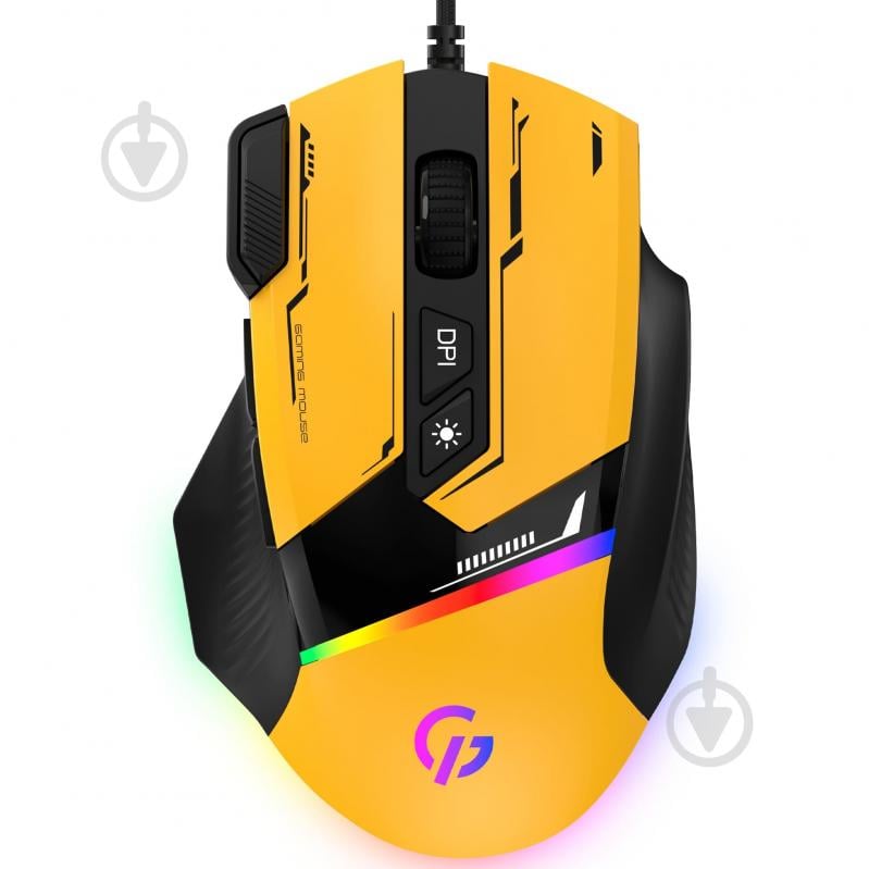 Мышка GamePro yellow/black (GM300Y) - фото 2
