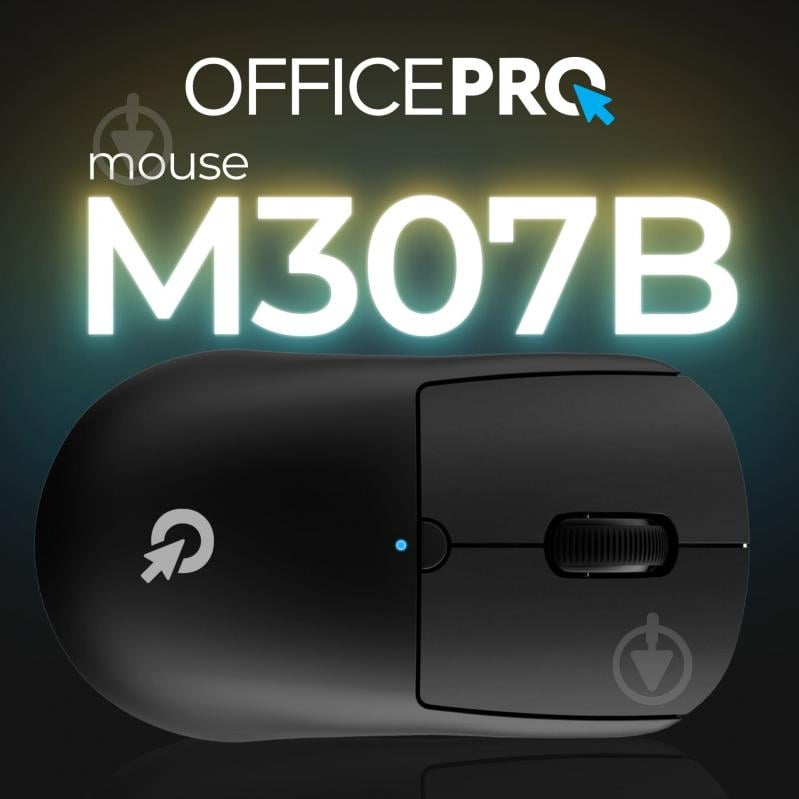 Мишка OfficePro black (M307B) - фото 5