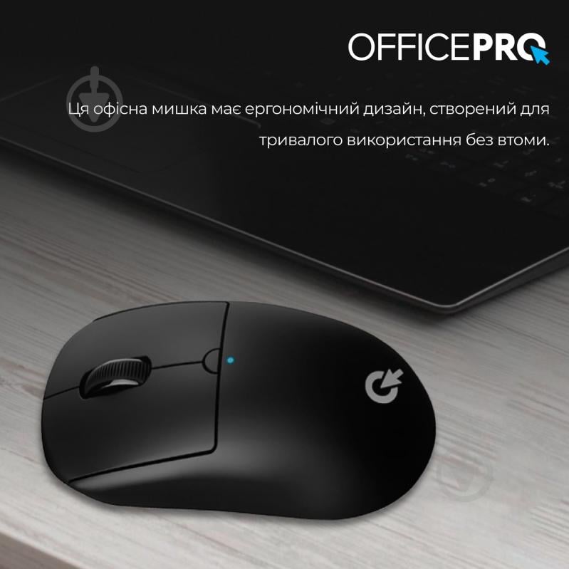 Мишка OfficePro black (M307B) - фото 8