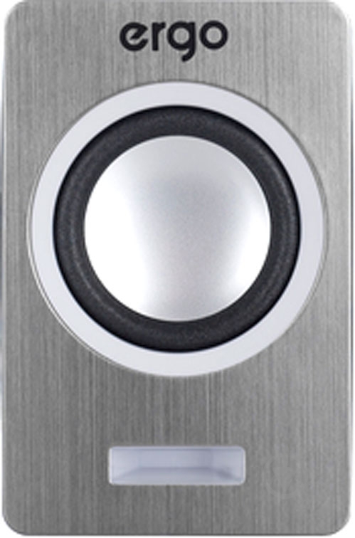 Акустична система Ergo S-2049 2.0 silver - фото 3