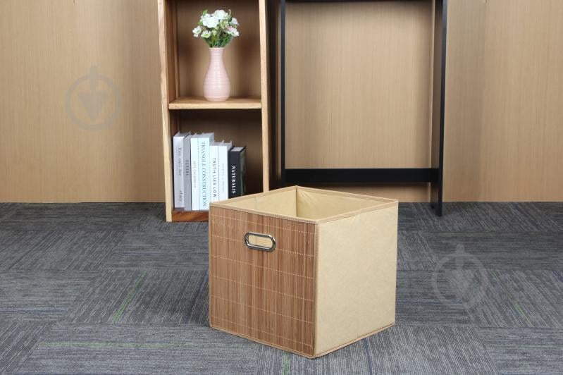 Кошик для зберігання Eurogold 7007601219 бежевий 310x310x310 мм - фото 5 Кошик для зберігання Eurogold 7007601219 бежевий 310x310x310 мм - фото 5