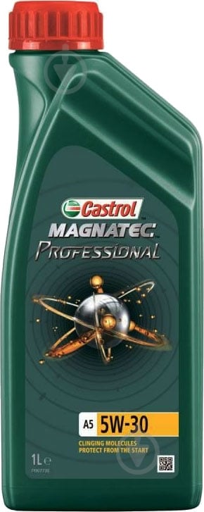 Моторна олива синтетична Castrol Magnatec Professional A5 5W-30 1 л (CASMAGN5W30A51L) - фото 1 Моторна олива синтетична Castrol Magnatec Professional A5 5W-30 1 л (CASMAGN5W30A51L) - фото 1