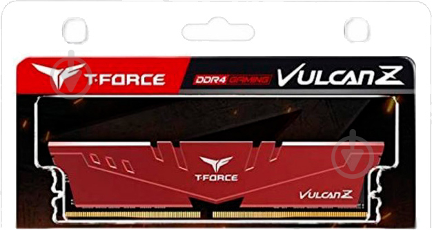 Оперативна пам'ять Team DDR4 SDRAM 8 GB (TLZRD48G3200HC16C01) T-Force Vulcan Z Red - фото 4