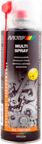 Смазка универсальная Motip MULTI SPRAY (090206BS) 500 мл - фото 1