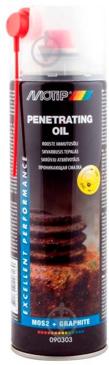 Проникающая смазка Motip Penetrating Oil Mos2 500 мл - фото 1