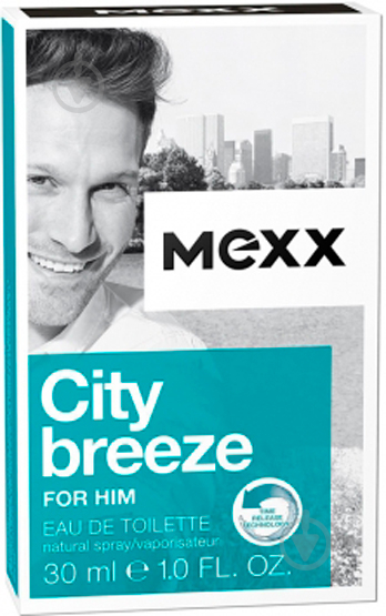 Парфюмированная вода Mexx City Breeze For Him 30 мл - фото 3