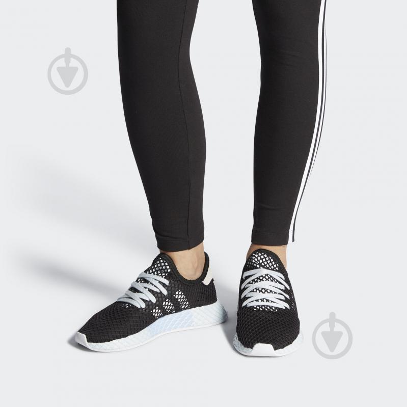 Кроссовки женские Adidas DEERUPT RUNNER W EE5778 р.42 черные - фото 10