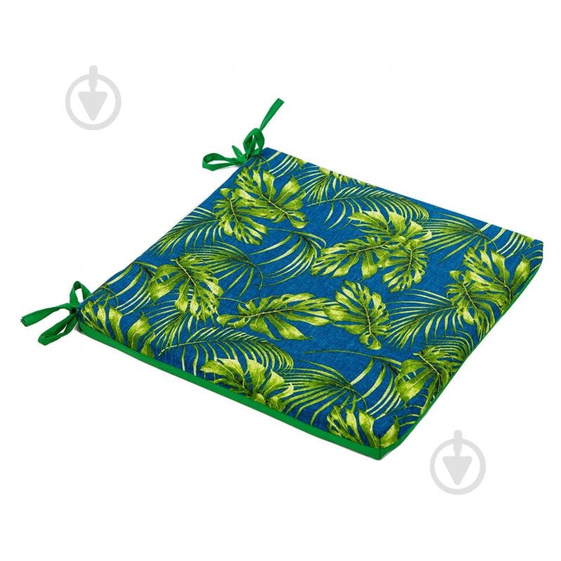 Подушка на стул 40х40x3 см лонета Carioca Azul - фото 1