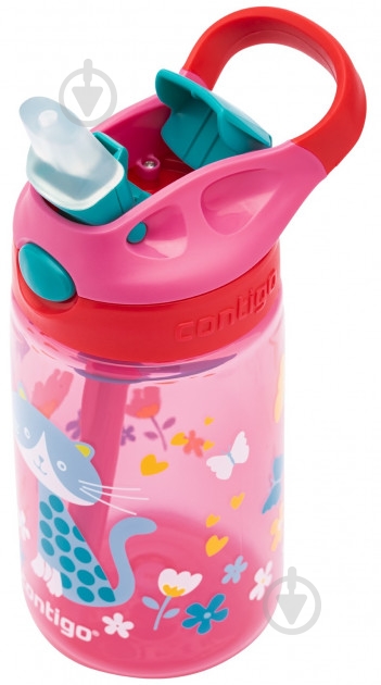 Бутылка для воды Contigo детская 0.42 л 2116113 Gizmo Flip Pink - фото 5