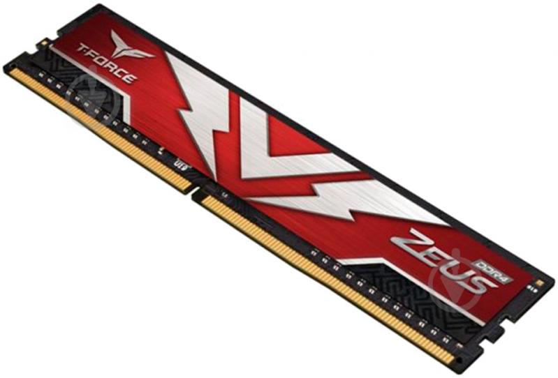 Оперативная память Team DDR4 SDRAM 16 GB (2x8GB) 2666 MHz (TTZD416G2666HC19DC01) T-Force Zeus Red - фото 3