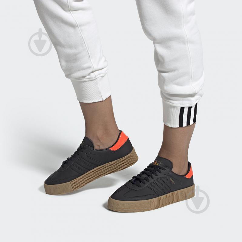 Кросівки жіночі зимові Adidas SAMBAROSE W EE7156 р.37 1/3 чорні - фото 10