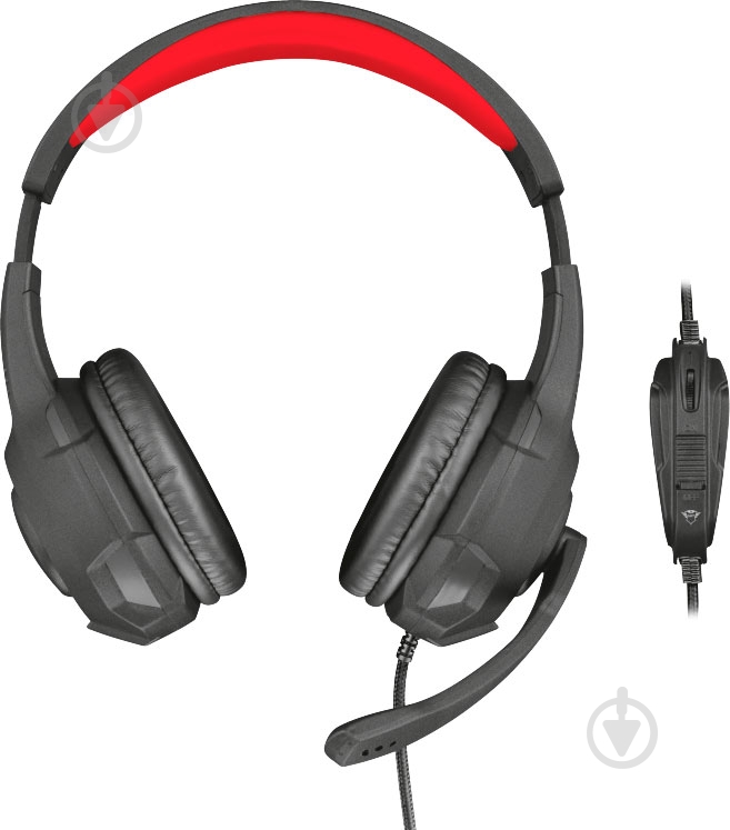 Наушники Trust GXT 307 black/red (22450) - фото 5 Наушники Trust GXT 307 black/red (22450) - фото 5