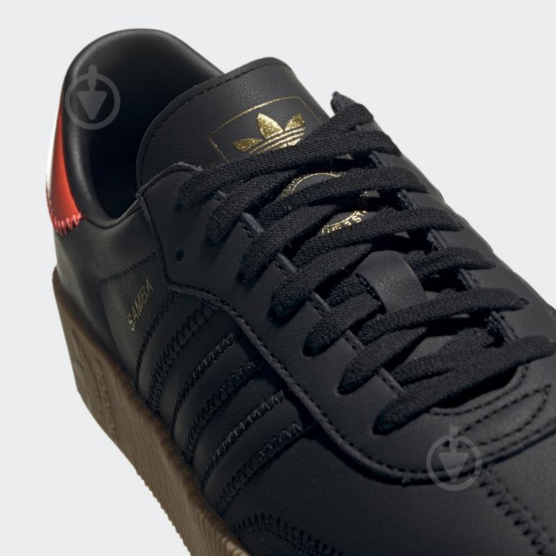 Кроссовки женские зимние Adidas SAMBAROSE W EE7156 р.38 черные - фото 7