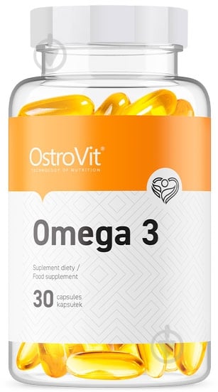 Жирні кислоти Ostrovit Omega 3 30 капс. - фото 1