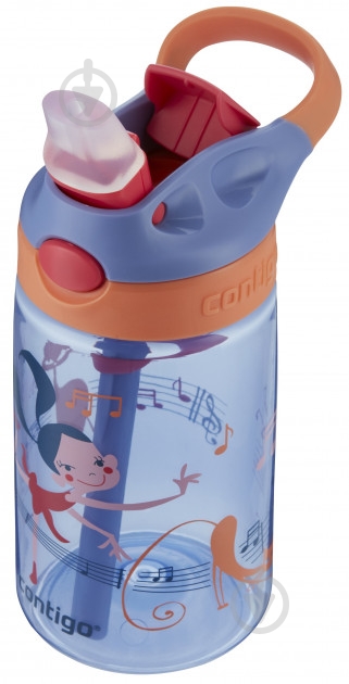 Бутылка для воды Contigo детская 0.42 л 2116116 Gizmo Flip Blue - фото 3