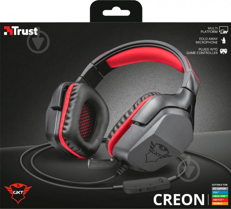 Навушники Trust GXT 344 black/red (22053) - фото 8