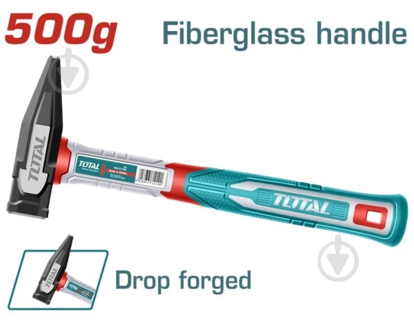 Молоток слесарный Total 500 г THMH62500 - фото 2