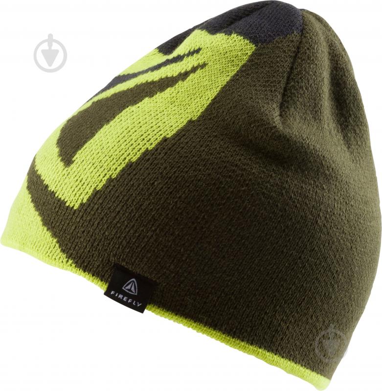 Шапка Firefly Anando jrs 267655-906693 р.one size оливковый - фото 1