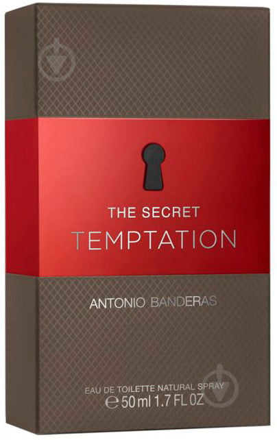 Туалетная вода Antonio Banderas The Secret Temptation 50 мл - фото 3