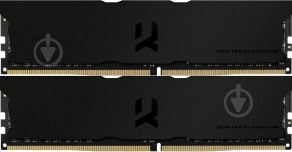 Оперативна пам'ять Goodram DDR4 SDRAM 16 GB (IRP-K3600D4V64L18S/16GDC) Iridium Pro Deep Black - фото 1