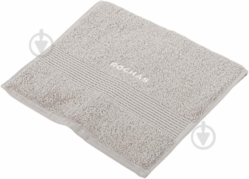 Полотенце ESSENTIAL 30x50 см серый Rochas - фото 1