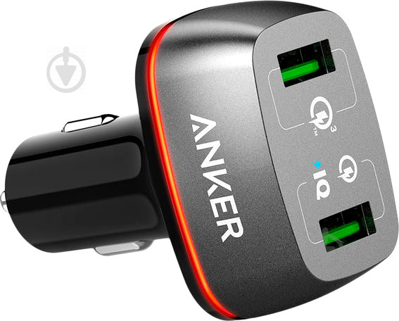 Зарядное устройство Anker PowerDrive+ 2 Quick - фото 2