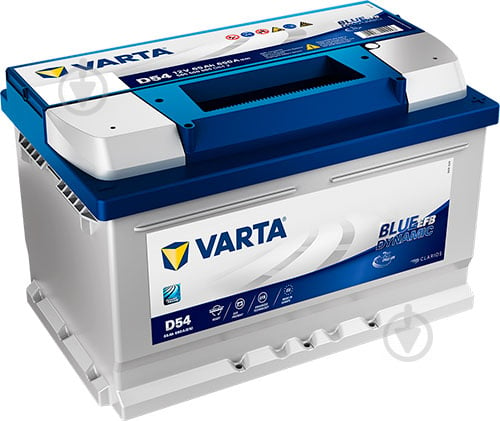 Акумулятор автомобільний Varta Blue Dynamic EFB 65Ah 650A 12V 565500065 «+» праворуч (565500065) - фото 1