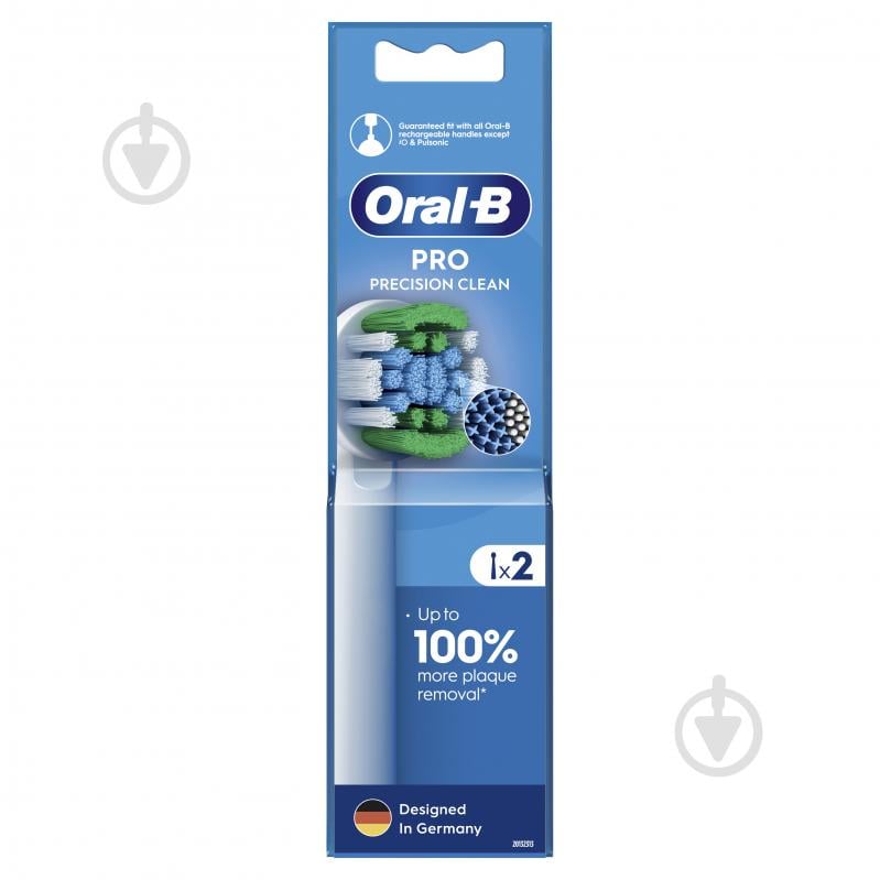 Насадки для електричної зубної щітки Oral-B Pro Precision Clean 2 шт - фото 2