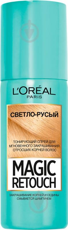 Спрей тонуючий L'Oreal Paris Magic Retouch світло-русявий 75 мл - фото 1