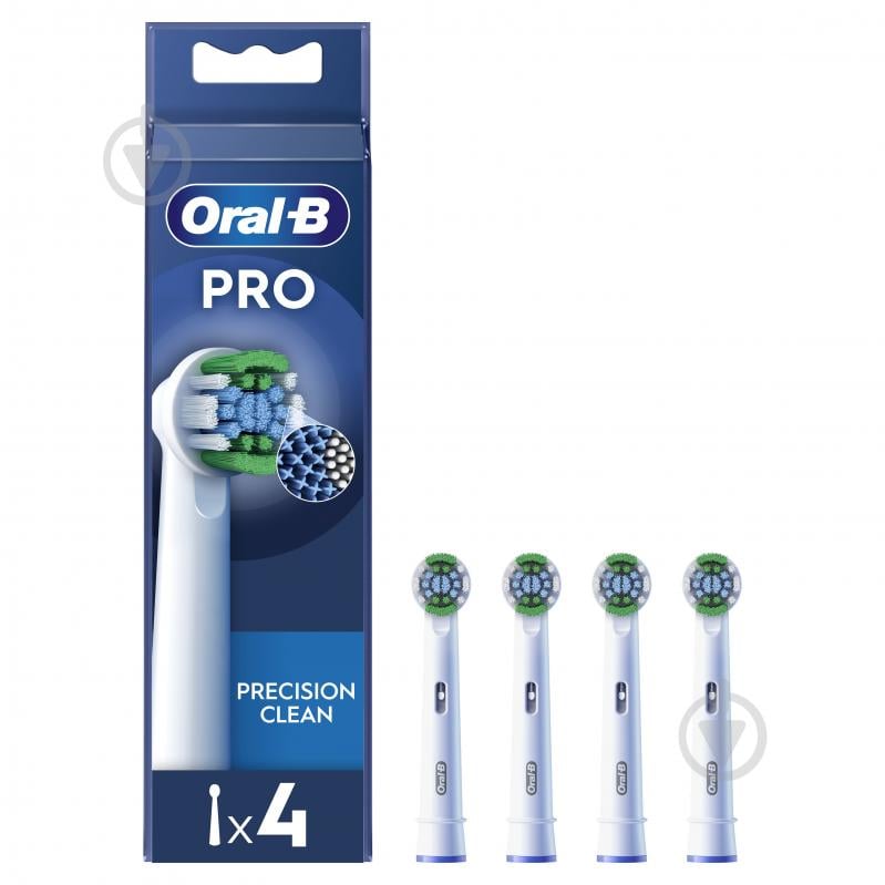 Насадки для электрической зубной щетки Oral-B Pro Precision Clean 4 шт. - фото 1