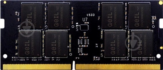 Оперативна пам'ять GeIL SODIMM DDR3 8 GB (1x8GB) 2666 MHz (GS48GB2666C19SC) - фото 1