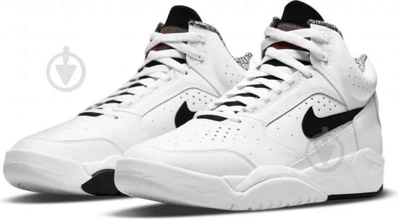 Кросівки чоловічі демісезонні Nike AIR FLIGHT LITE MID DJ2518-100 р.43 білі - фото 6