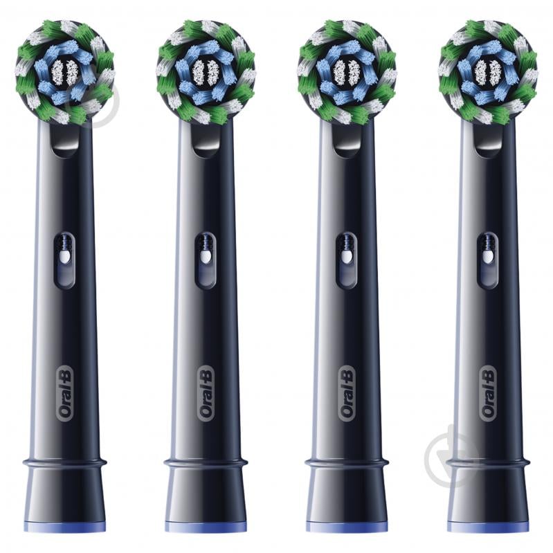 Насадки для электрической зубной щетки Oral-B Pro Cross Action Черные 4 шт - фото 3