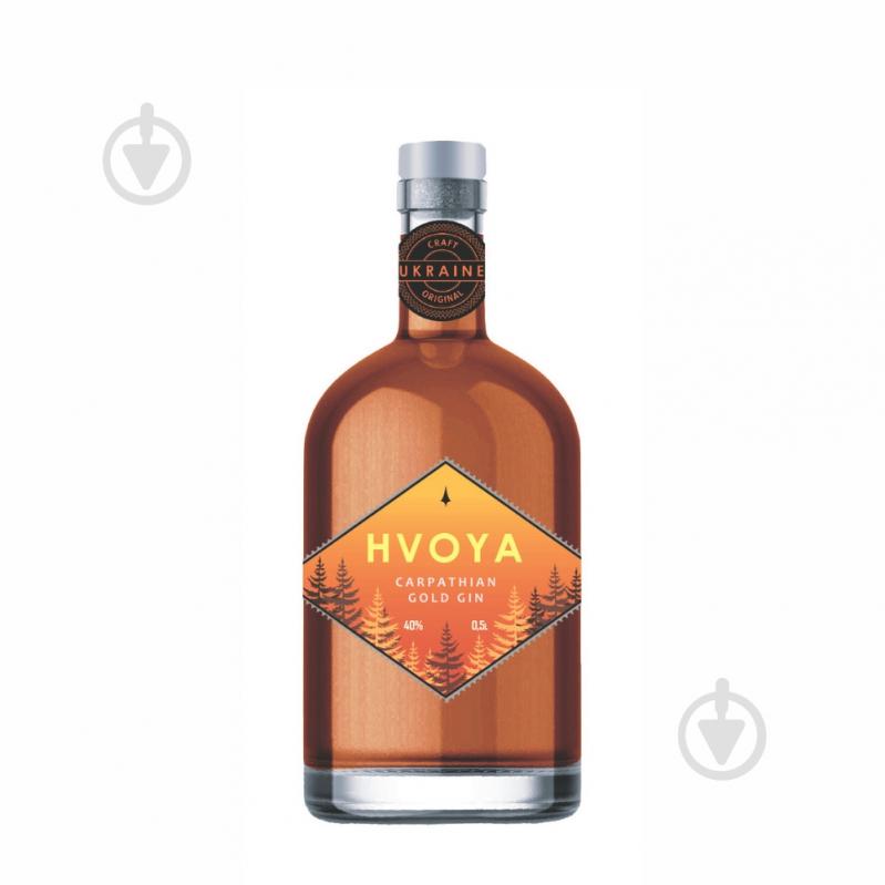 Джин HVOYA Carpathian Gold 0,5 л - фото 1