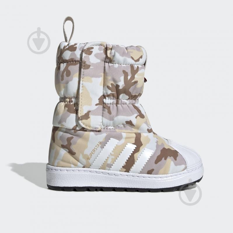 Сапоги Adidas SST WINT3R CF I EE7263 р.24 белый - фото 1