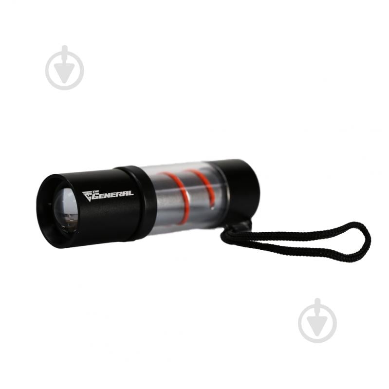 Ліхтарик TheGeneral Eridan 2 в 1 65 Lm чорний/червоний 100020122TG-02 - фото 1