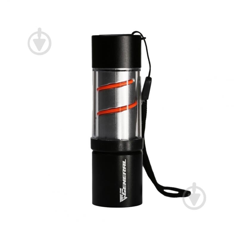 Ліхтарик TheGeneral Eridan 2 в 1 65 Lm чорний/червоний 100020122TG-02 - фото 3